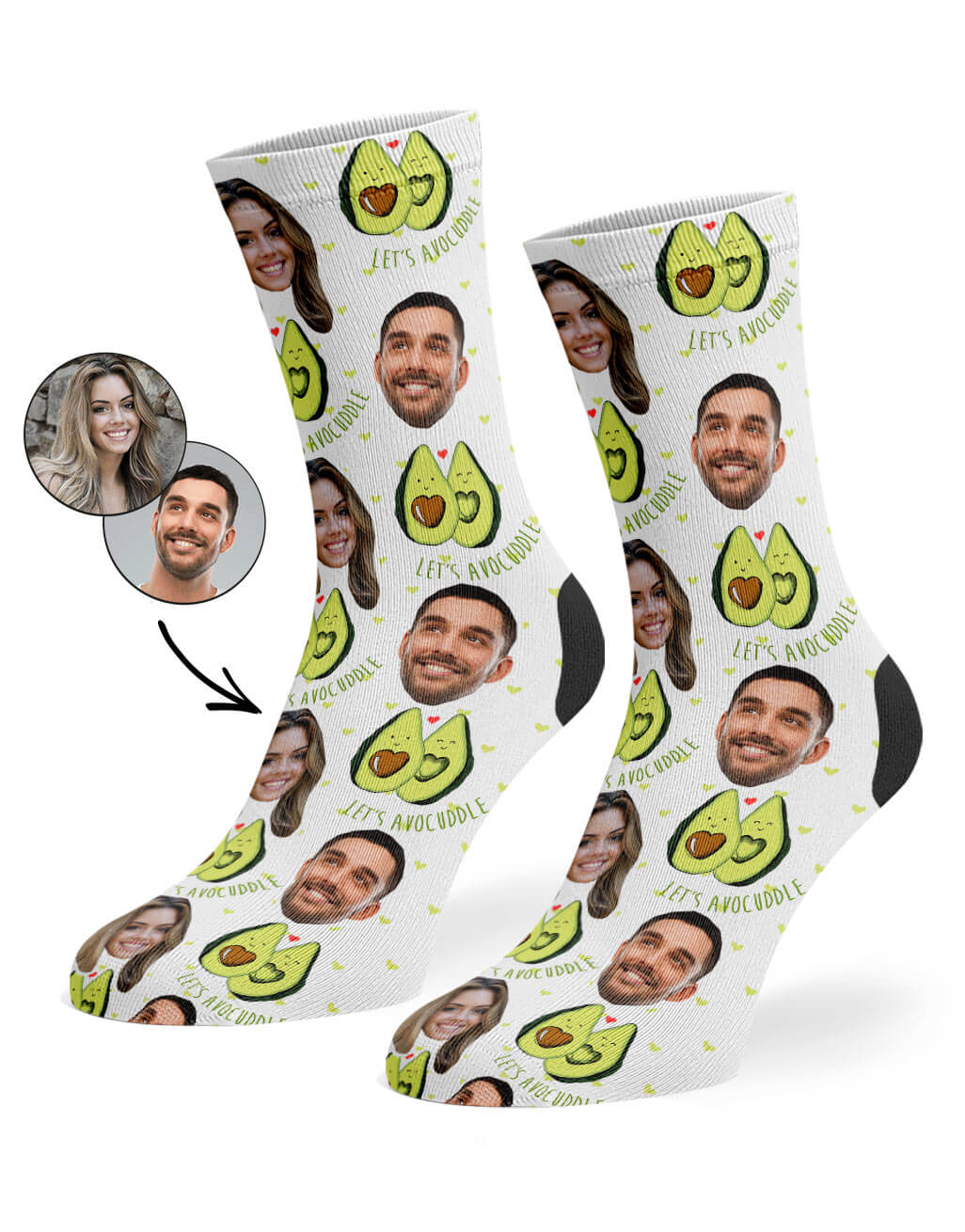 Avocuddle Custom Socks