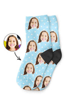 Spotty Face Kids Socks