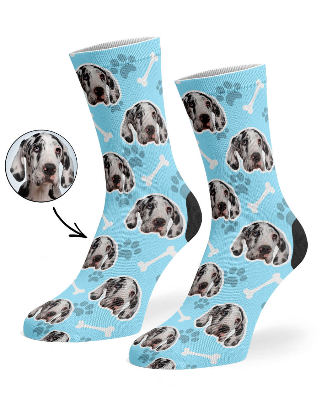 Custom Dog Socks