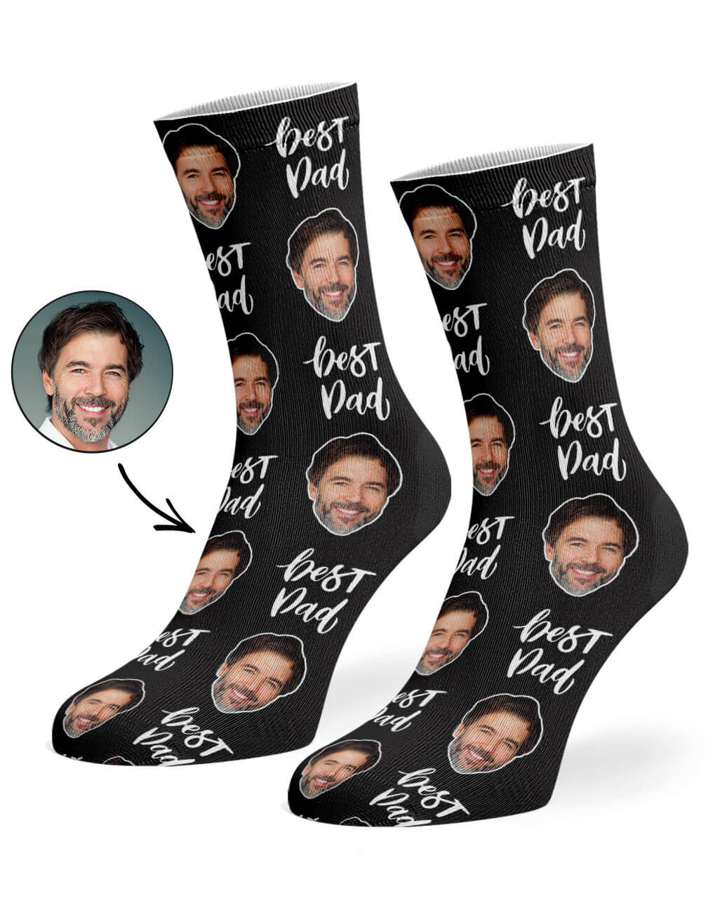 Best Dad Custom Socks