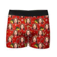 Reindeer Me Custom Boxers