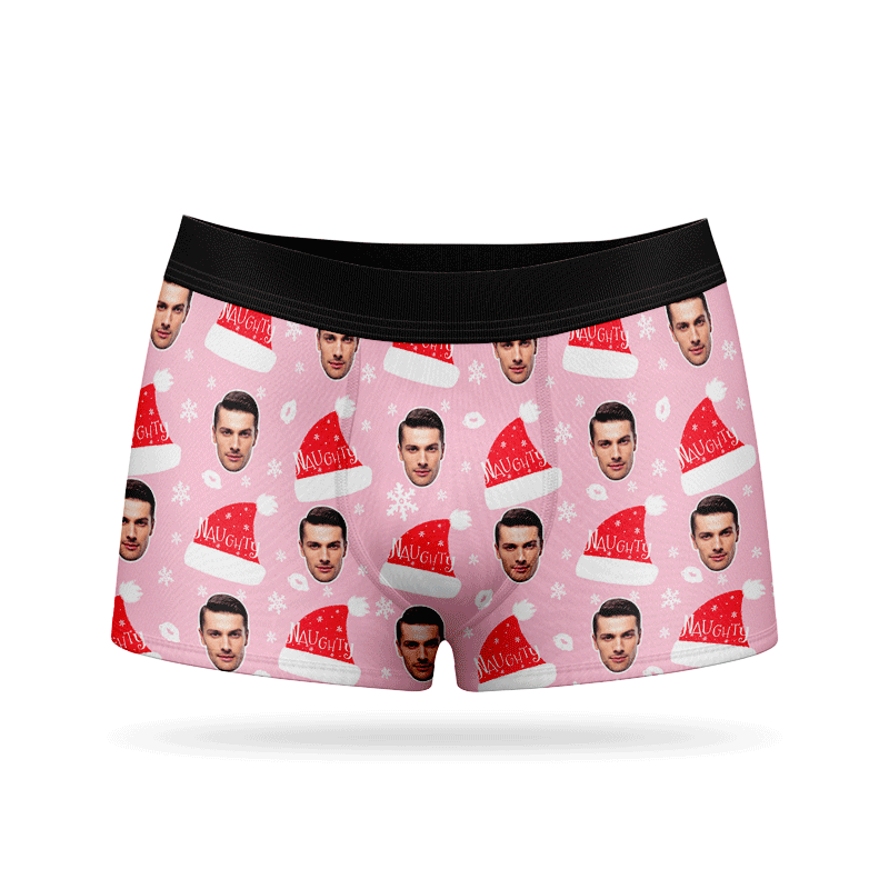 Naughty List Custom Boxers