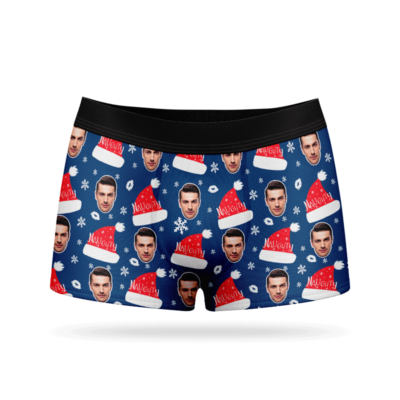 Naughty List Custom Boxers