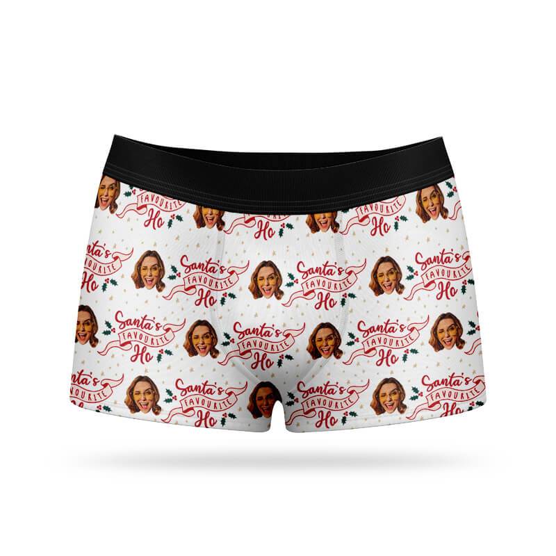 Santa's Favorite Ho Custom Boxers