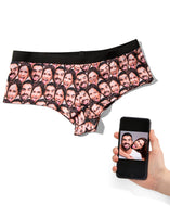 Couples Face Mash Custom Panties