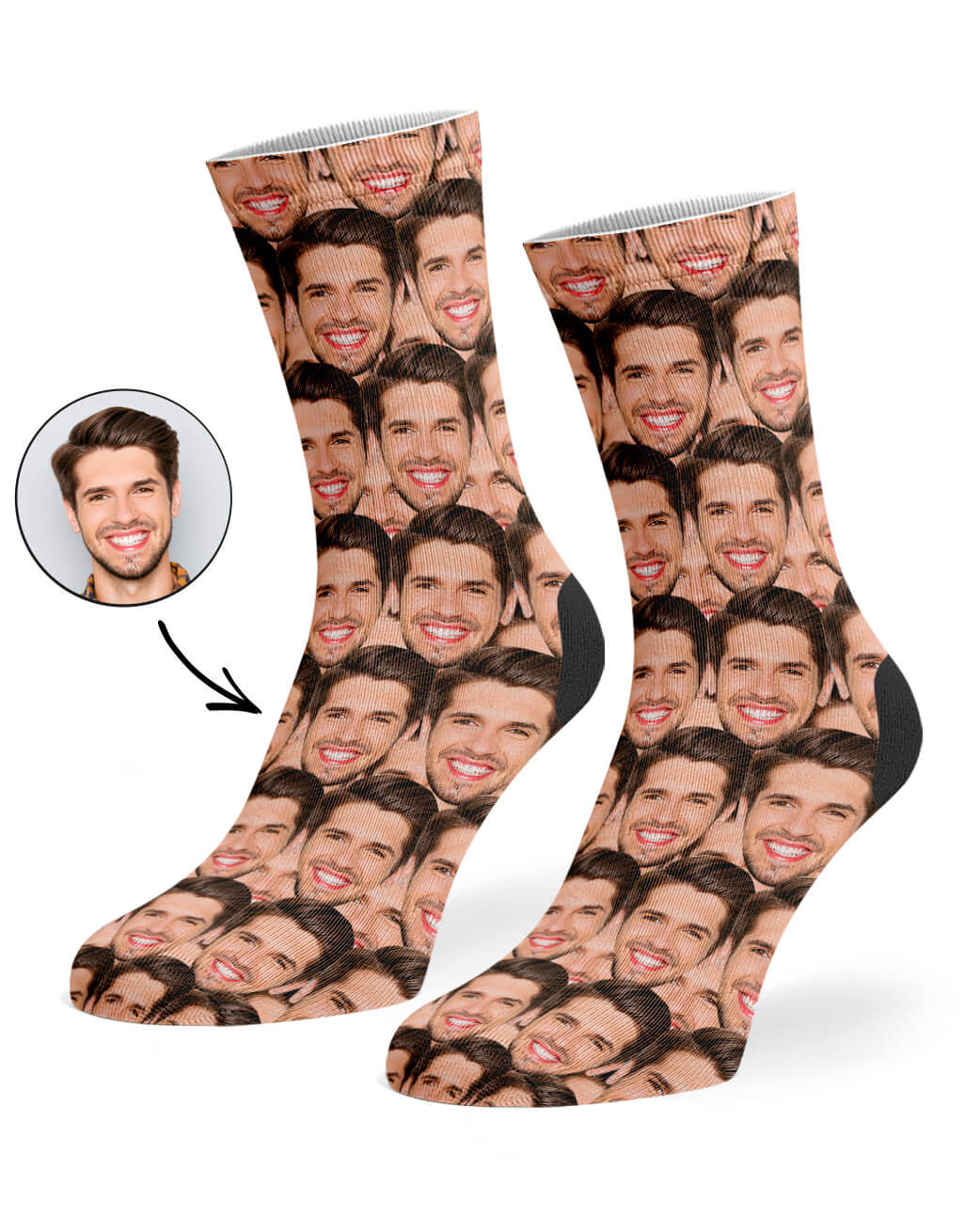 Face Mash Custom Socks