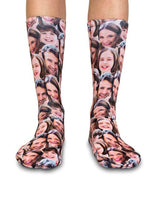 Family Face Mash Up Custom Socks