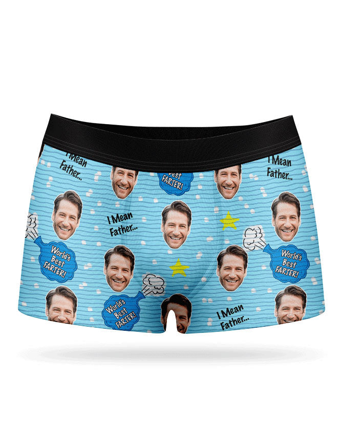 World's Best Farter Custom Boxers