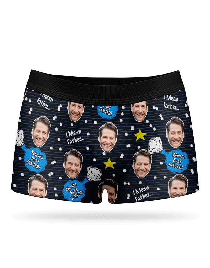 World's Best Farter Custom Boxers