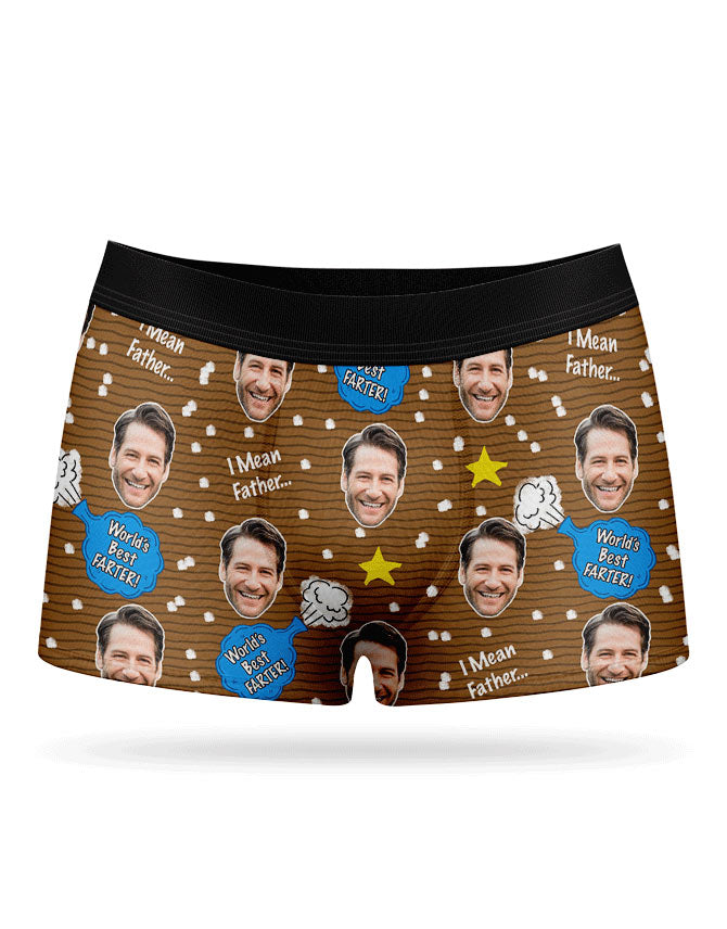 World's Best Farter Custom Boxers