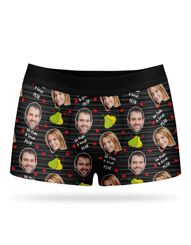 Great Pear Custom Boxers