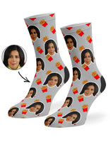 Chicken Nuggets Custom Socks