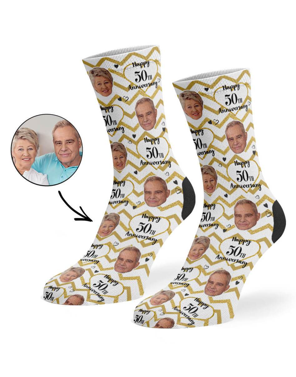 50th Anniversary Custom Socks