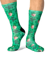 Happy St. Patricks Day Custom Socks