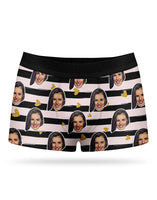 Face Stripes Custom Boxers