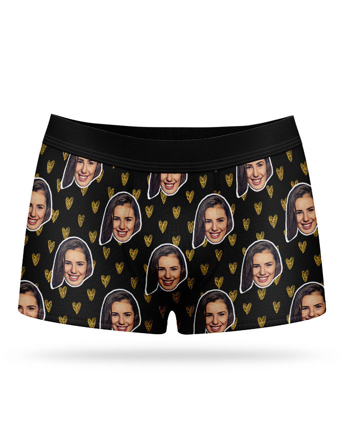 Face Hearts Custom Boxers