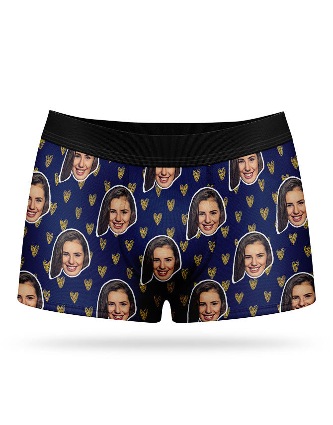 Face Hearts Custom Boxers