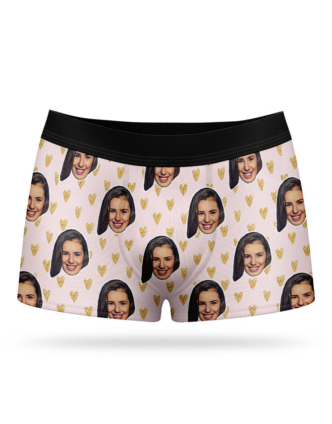 Face Hearts Custom Boxers