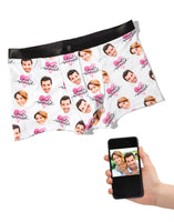 Just Married Custom Boxers