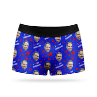 I Love My Husband Custom Boxers