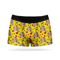 I Love My Wife Custom Boxers