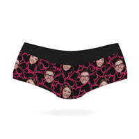 Doodle Hearts Custom Panties