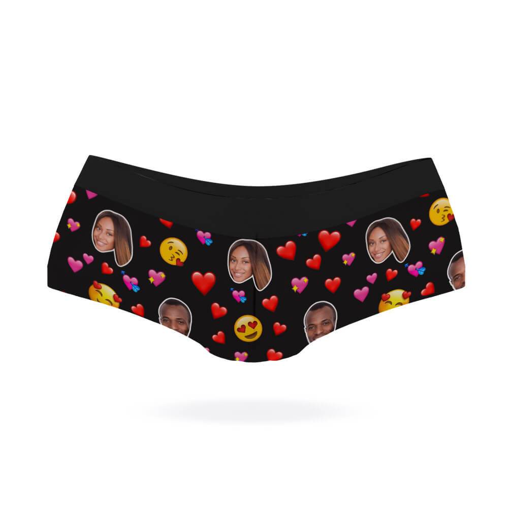 Love Emojis Custom Panties