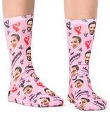 Happy Anniversary Custom Socks