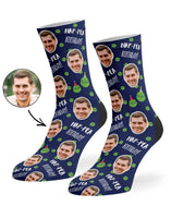 Hap-Pea Birthday Custom Socks