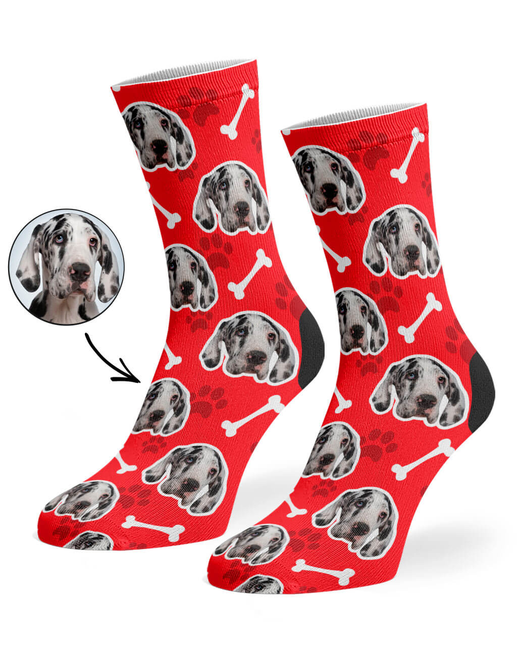 Custom Dog Socks