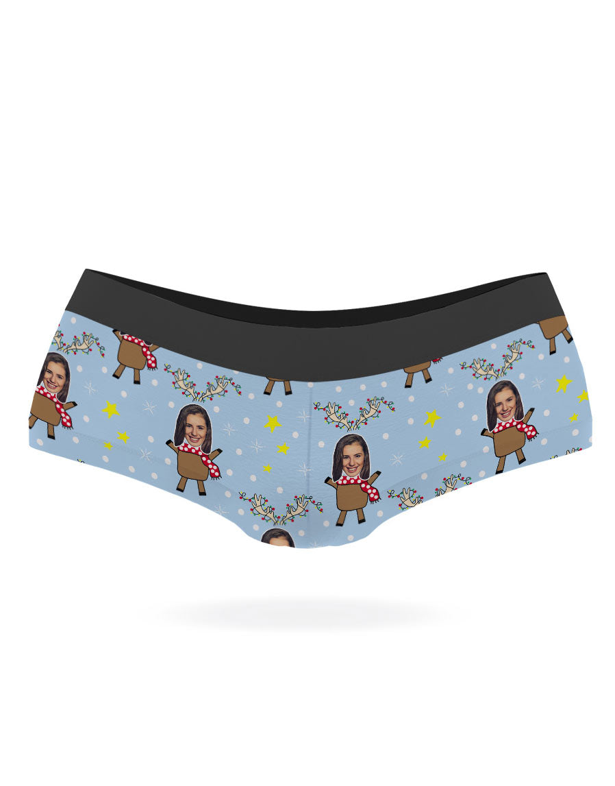 Reindeer Me Custom Panties