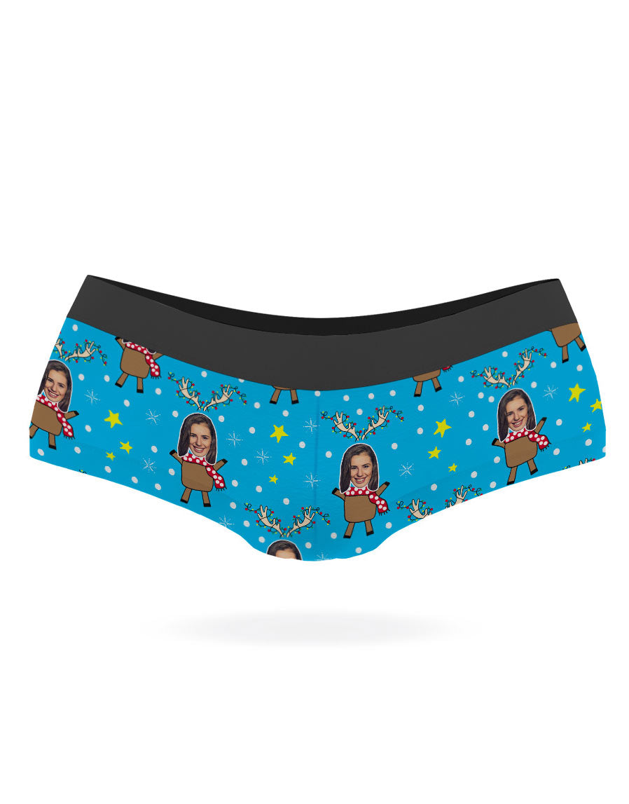 Reindeer Me Custom Panties