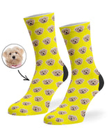 Your Dog Pattern Custom Socks