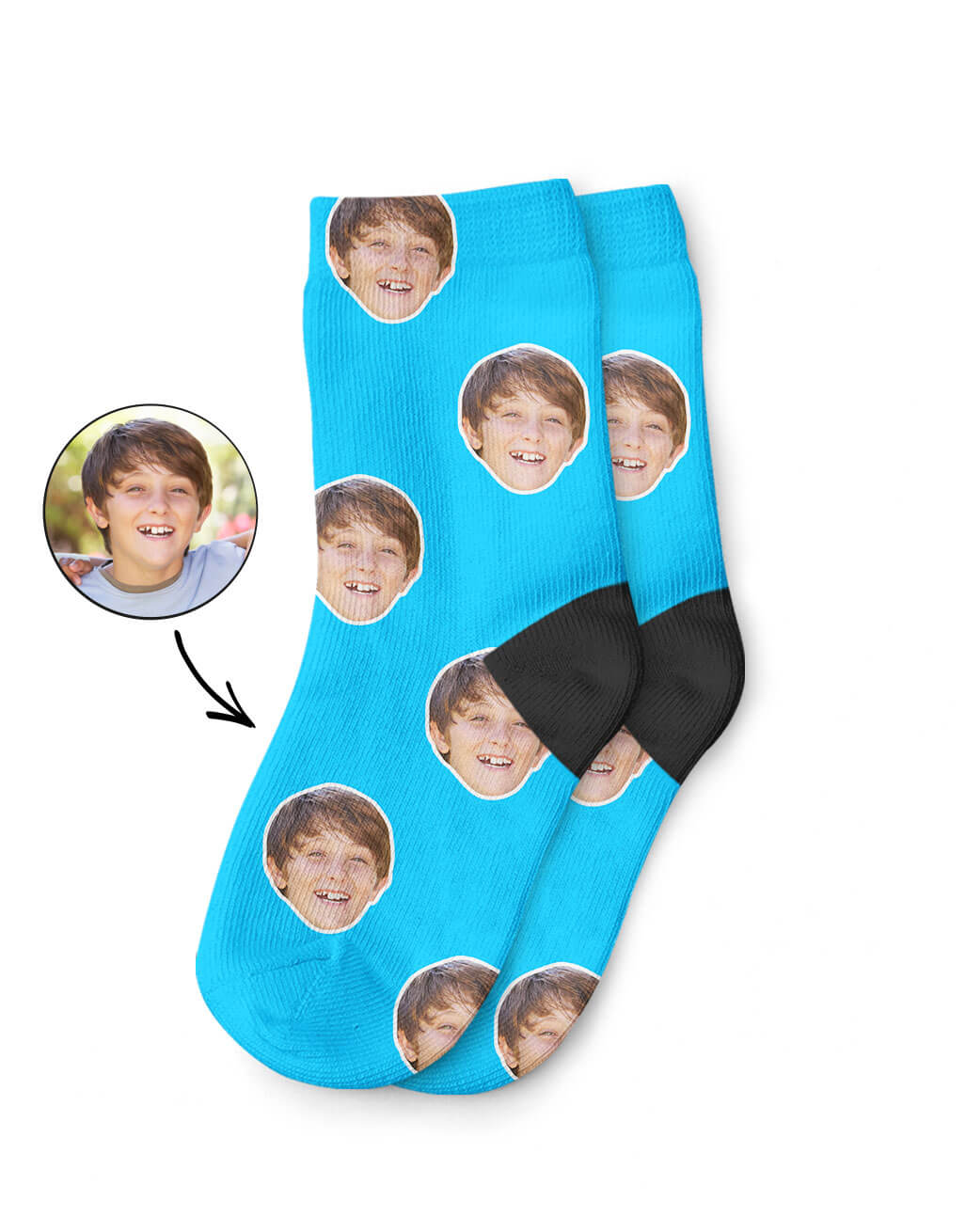 Your Kids Face Socks