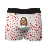 I Love You Face Boxers