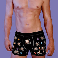 Custom Men Face Boxer Personalised Banana Shorts