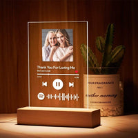 Custom Spotify Lamp Sympathy Gifts For Loss Of Mother