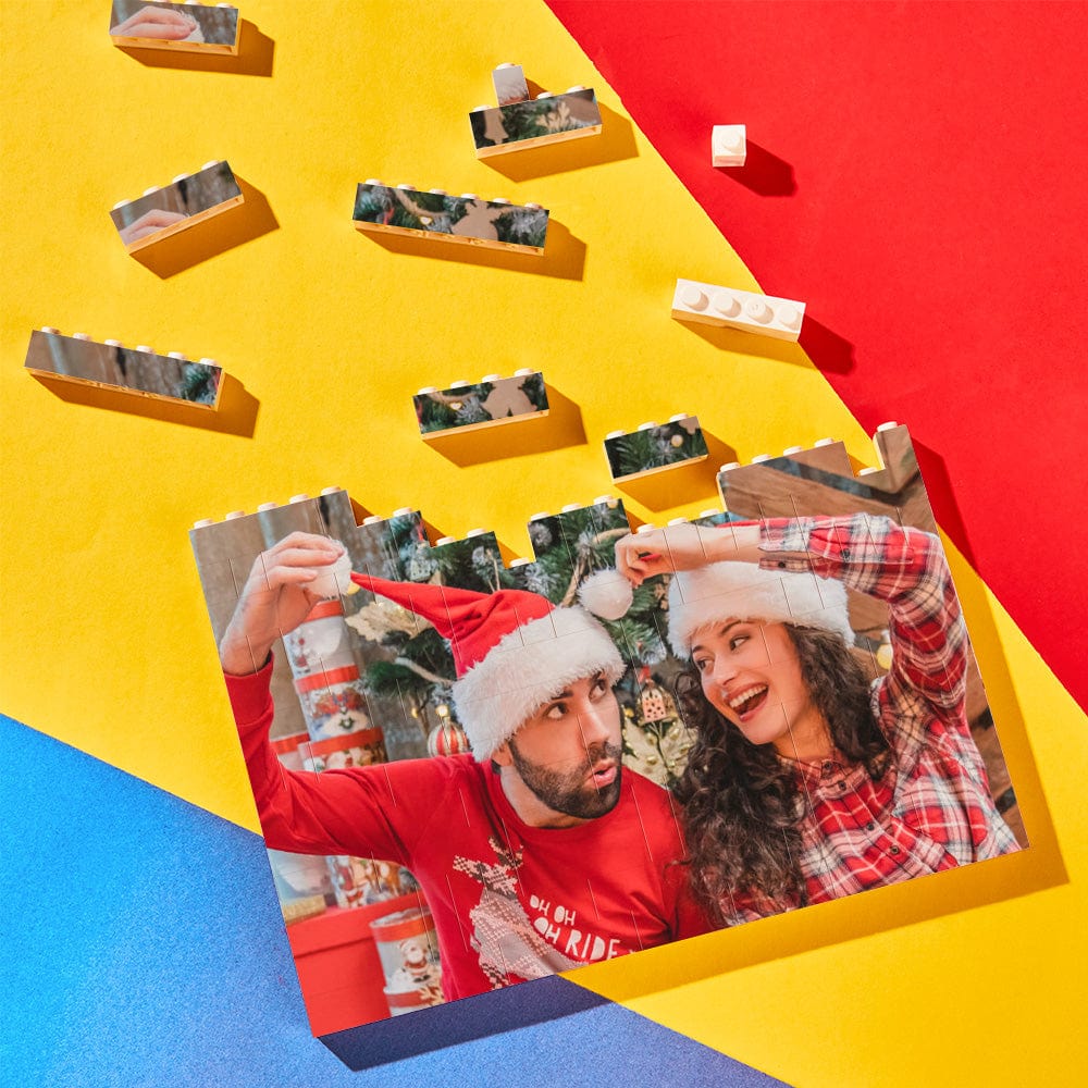 Christmas Gifts Spotify Personalized Building Brick Photo Block Frame