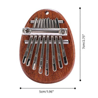 Custom Spotify Code Finger Thumb Piano Mini Kalimba 8 Keys