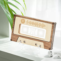 Custom Spotify Plaque Wooden Plaque Mixtape Gifts For Musician Anniversary Gifts