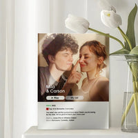 Personalized Love Movie Poster Home Decor Gifts for Couples Acrylic