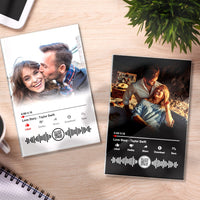 Personalized Music Plaques Photo Plaque Gifts for Couple