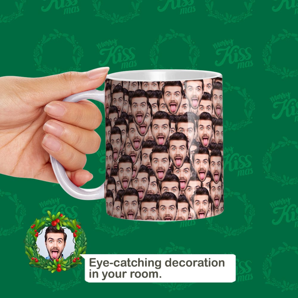 Face Mash Mug Funny Photo Mug Christmas Gifts For Him