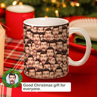 Face Mash Mug Funny Photo Mug Christmas Gifts For Him