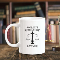 World's Greatest Lawyer Mug Coffee Mug for Lawyer