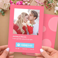 Spotify Photo Postcards Valentine's Day Gifts