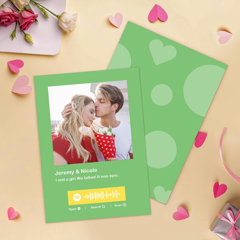 Spotify Photo Postcards Valentine's Day Gifts