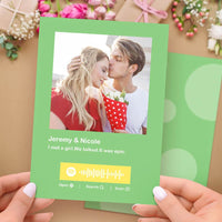 Spotify Photo Postcards Valentine's Day Gifts