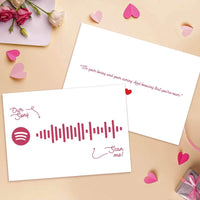 Custom Greeting Card Spotify Cards Gifts For Music Lovers