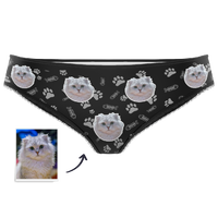 Custom Face Panties Cat